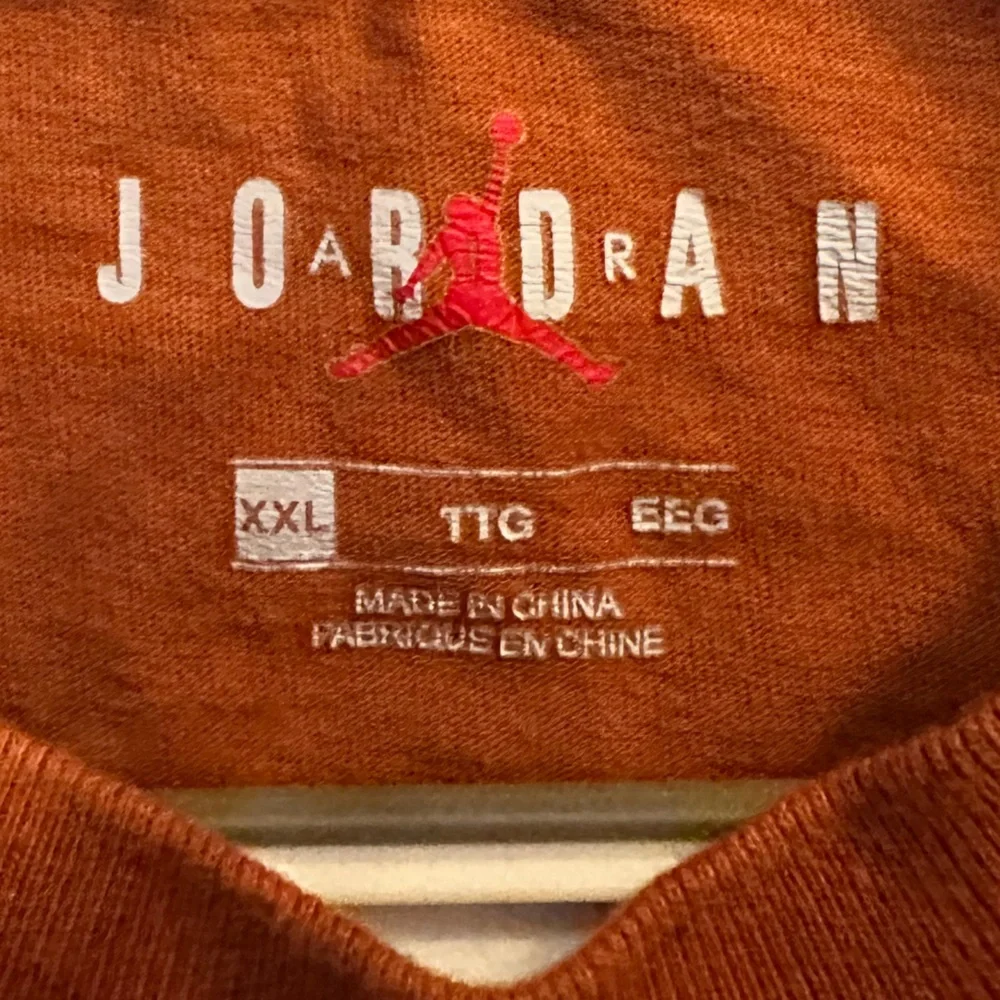Jordan Orange Short Sleeve Tee